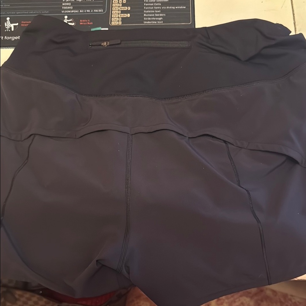 lululemon athletica Black Athletic Shorts